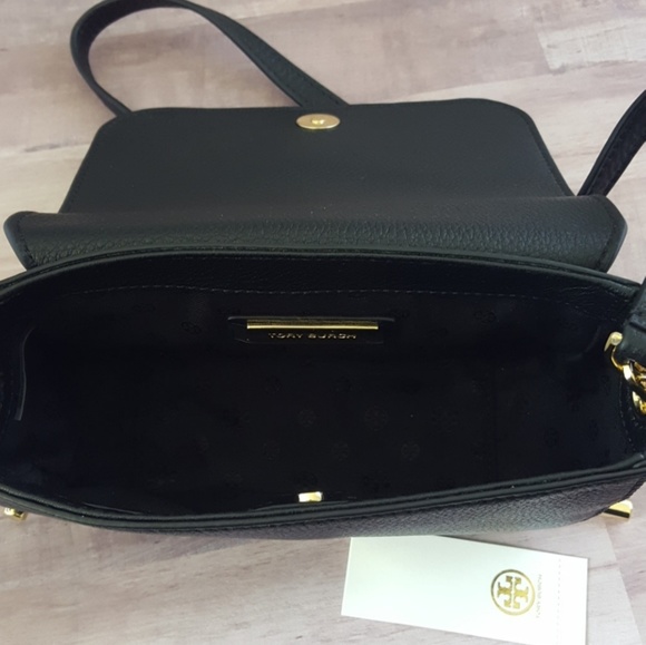 Tory Burch Crossbody Whipstitch Logo Mini Bag - Picture 4 of 8